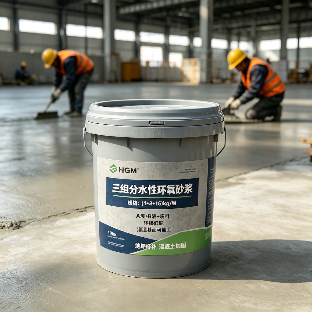 怀来三组份水性环氧砂浆
